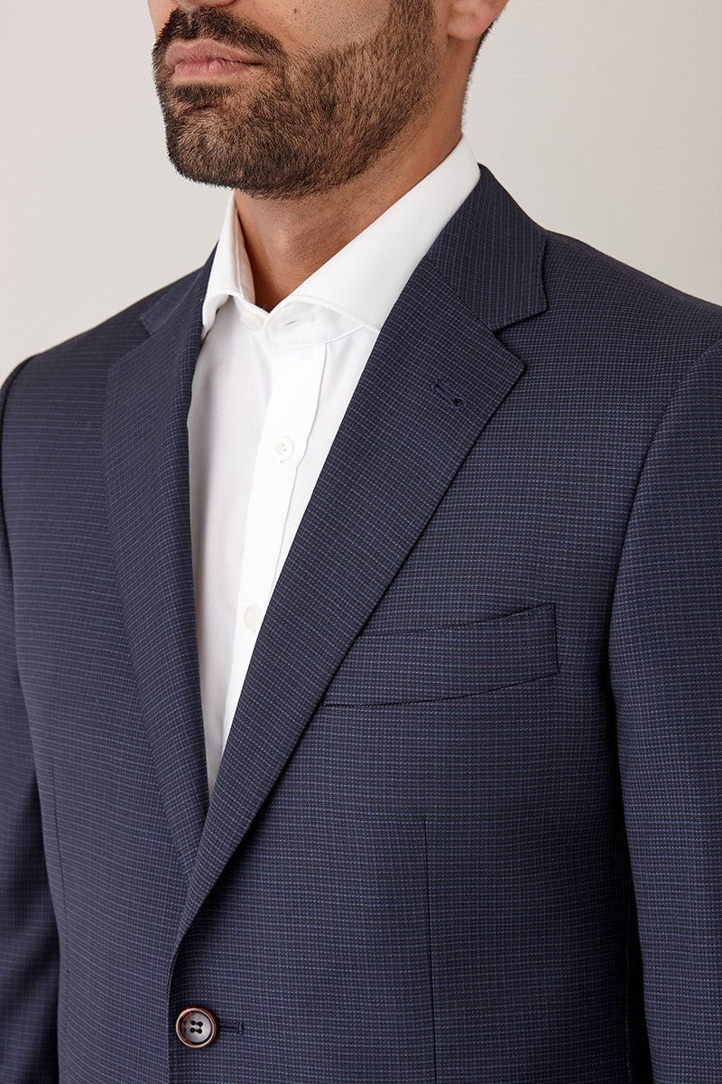 Cambridge - Regent/Bolton Suit - Navy Textured