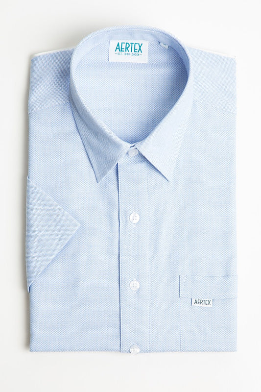 Aertex - Glastonbury Long Sleeved Shirt - Navy or Blue
