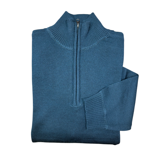 Silverdale - 1/4 Zip Jersey - Prussian