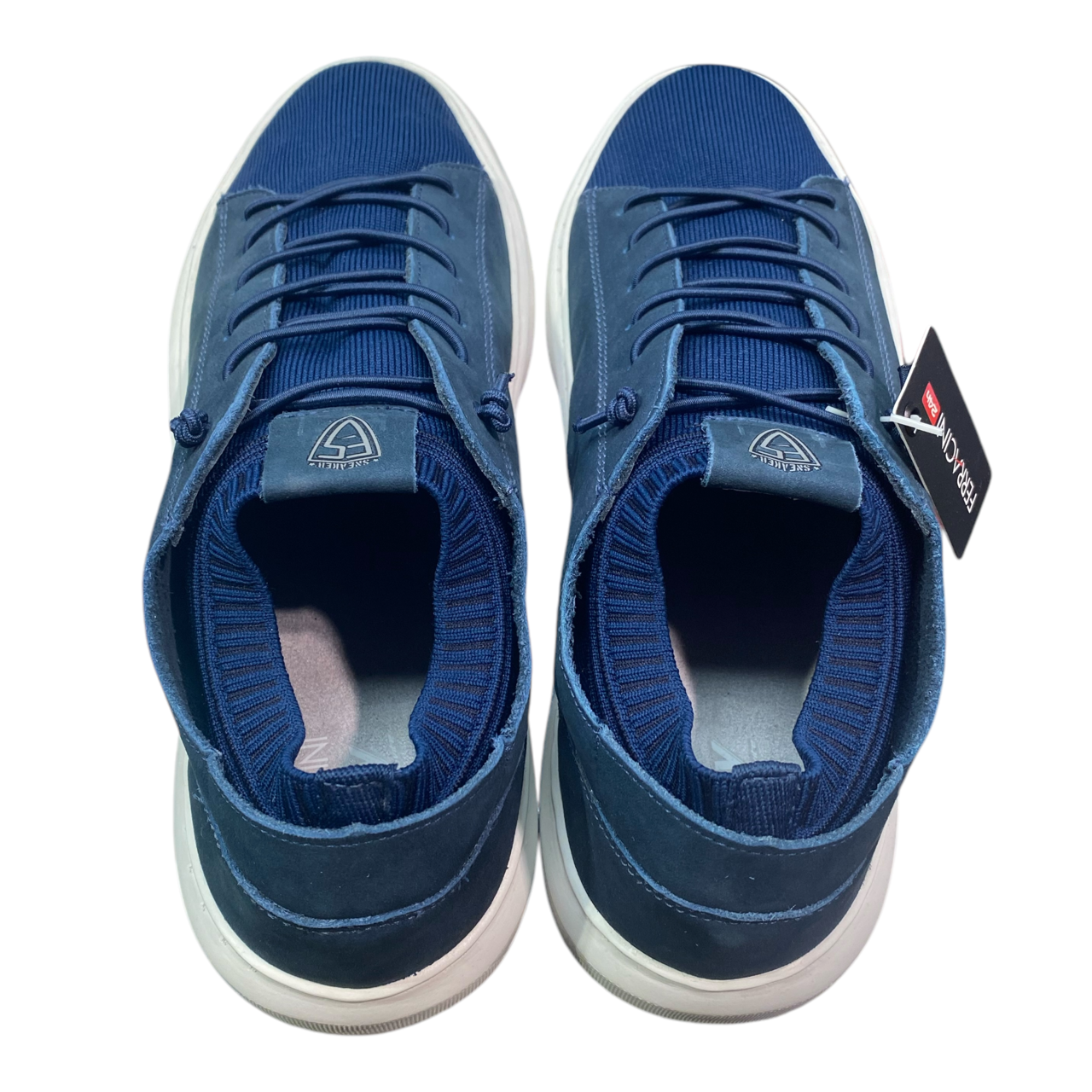 Ferracini Shoes - Xavion Slip On Sneaker - Blue