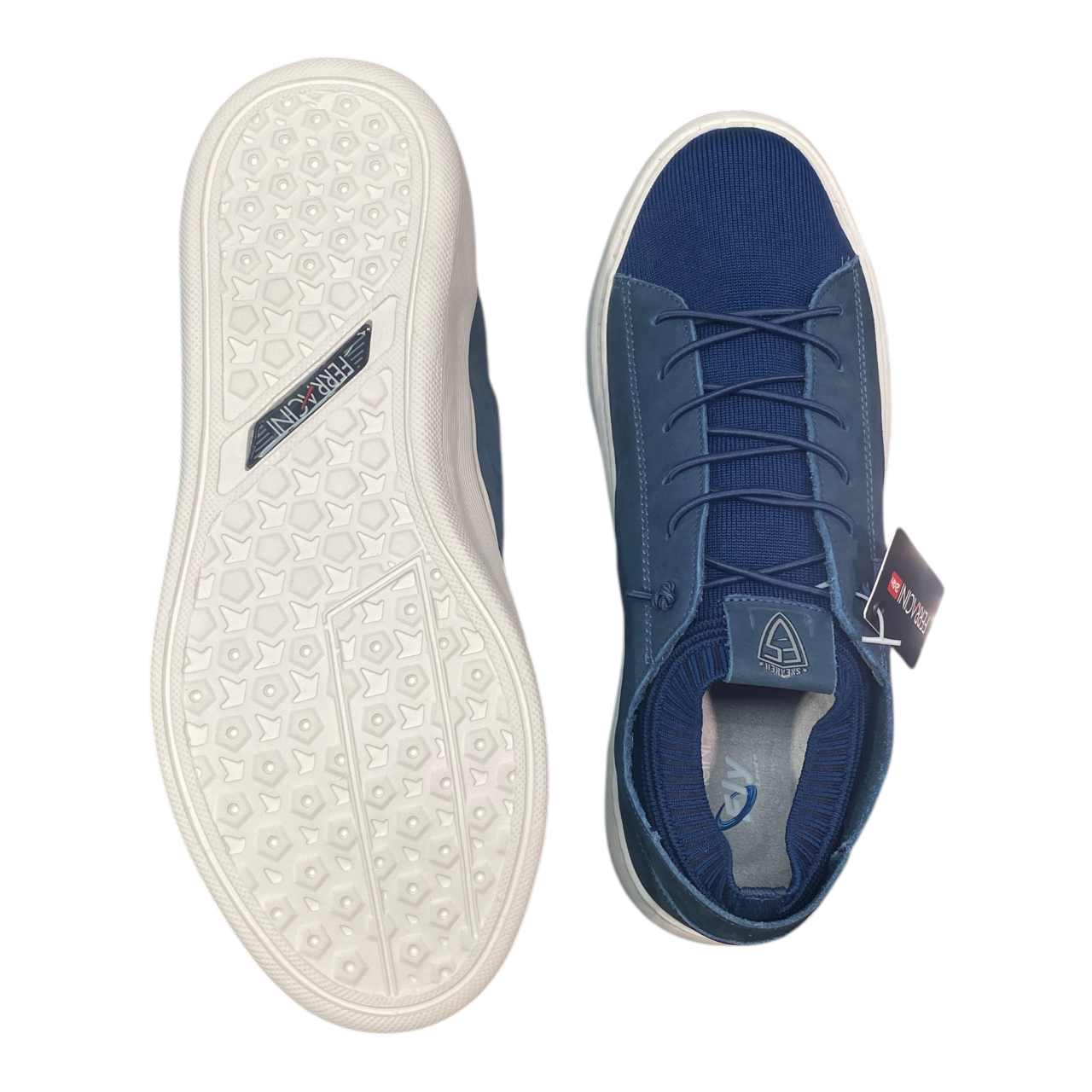 Ferracini Shoes - Xavion Slip On Sneaker - Blue