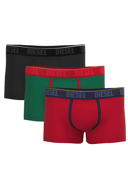 Diesel - Damien Boxer Three Pack - Green/Red/Black