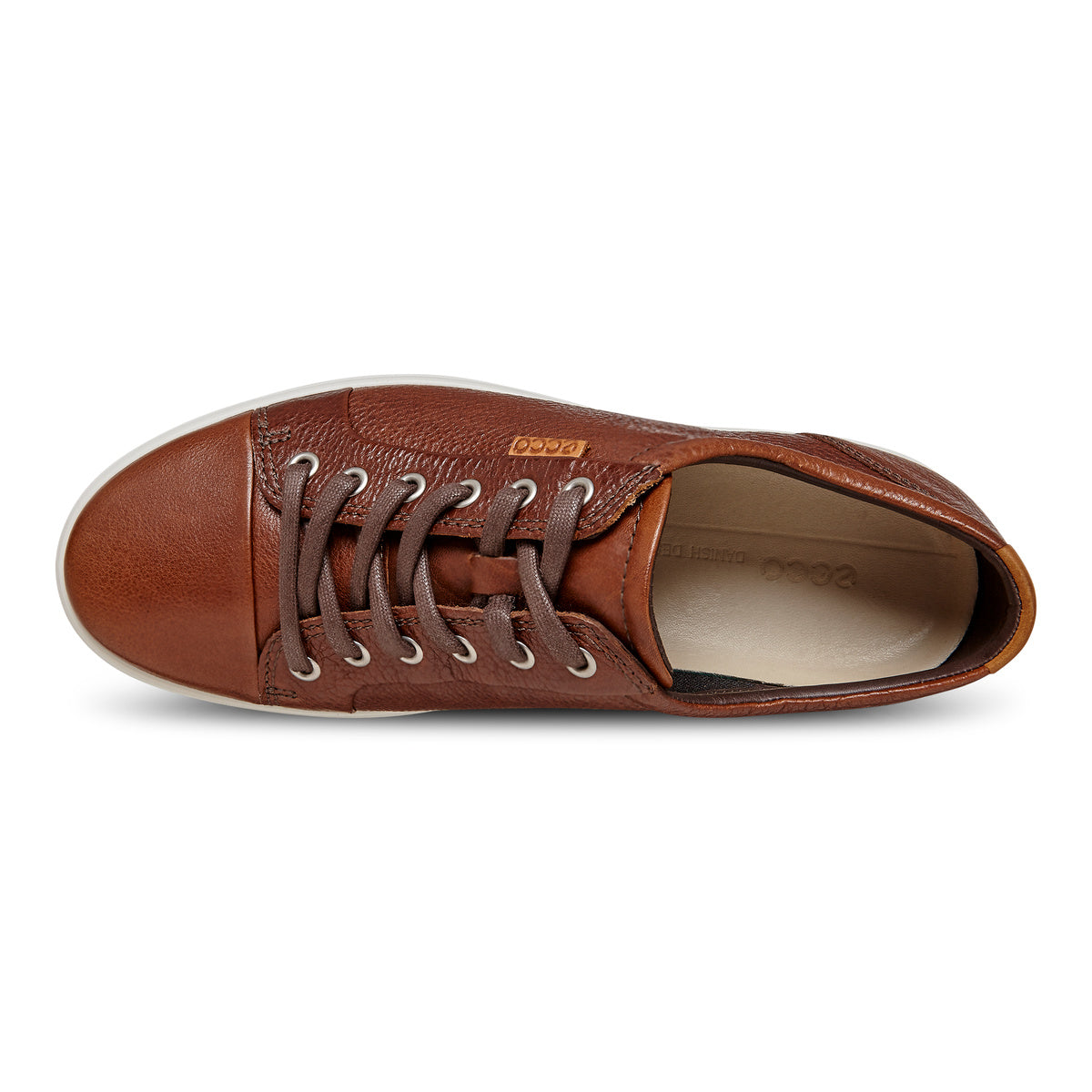 ECCO Soft Casual Lace up - Whisky Borneo