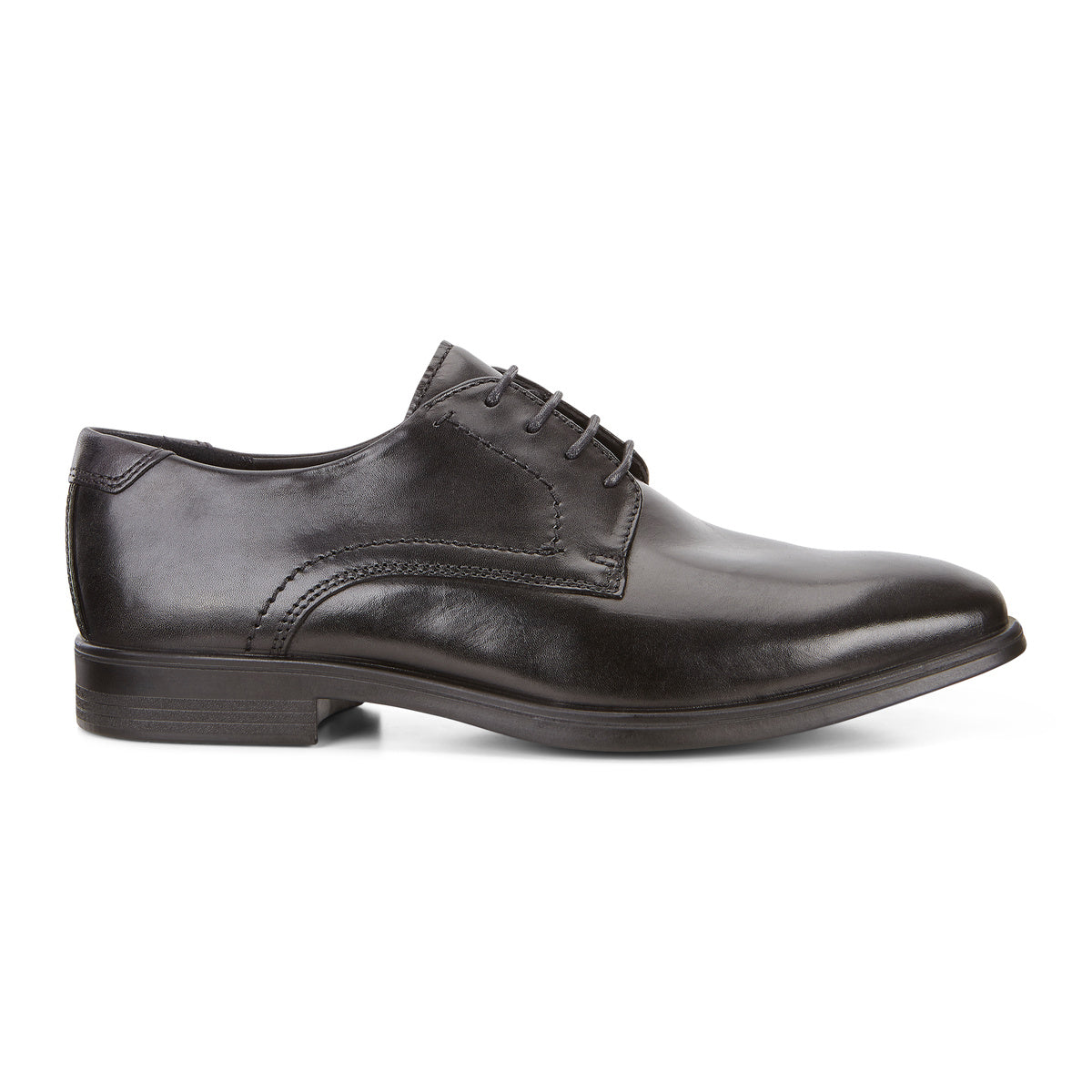 ECCO Melbourne Leather Lace Up Dress Shoe - Black or Amber