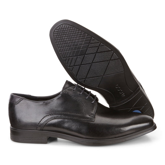 ECCO - Melbourne Leather Lace Up Dress Shoe - Black