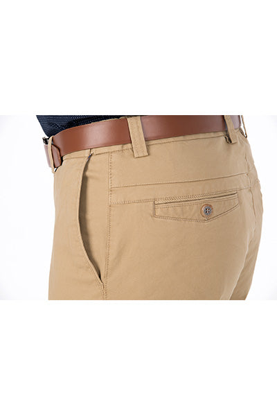 Bob Spears - Active Waist Trousers - Taupe - Large Sizes