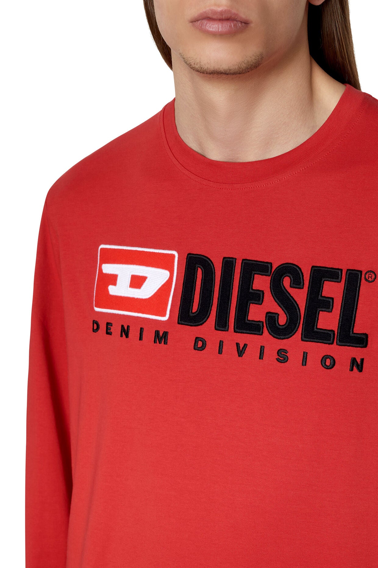 Diesel - Just Long Sleeved Tee - Red