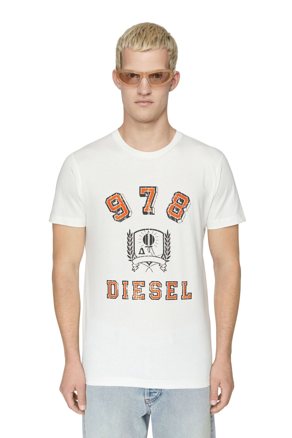 Diesel - Diegor Tee - White/Orange