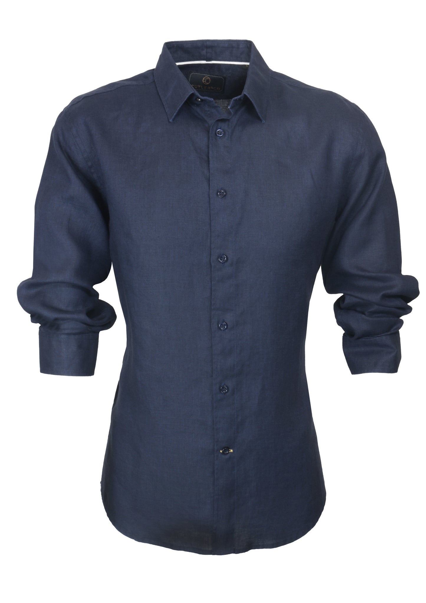 Cutler & Co - Blake Linen Shirt - Navy
