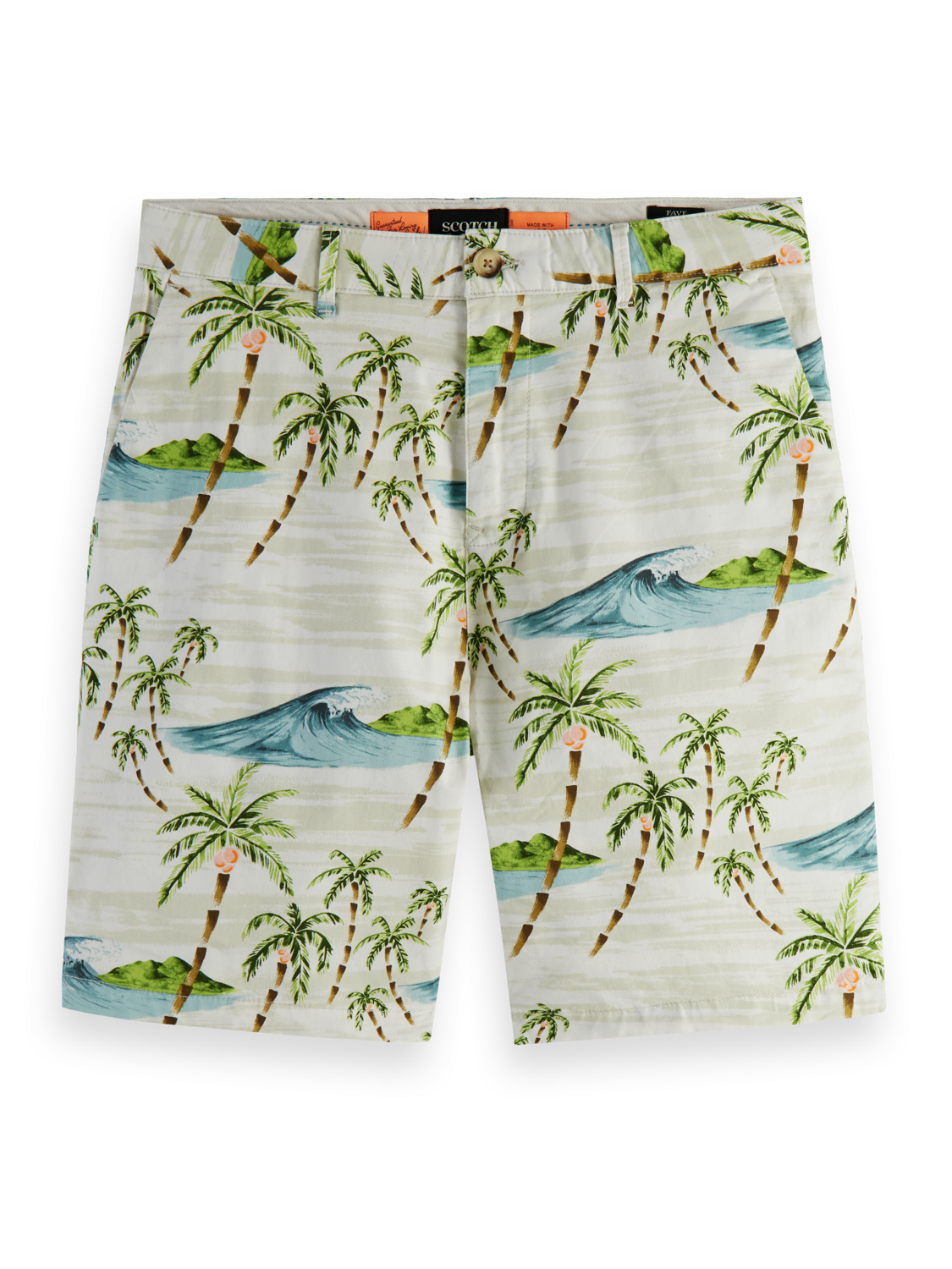 Scotch & Soda - Printed Pima Cotton Shorts - Two Pattern Options