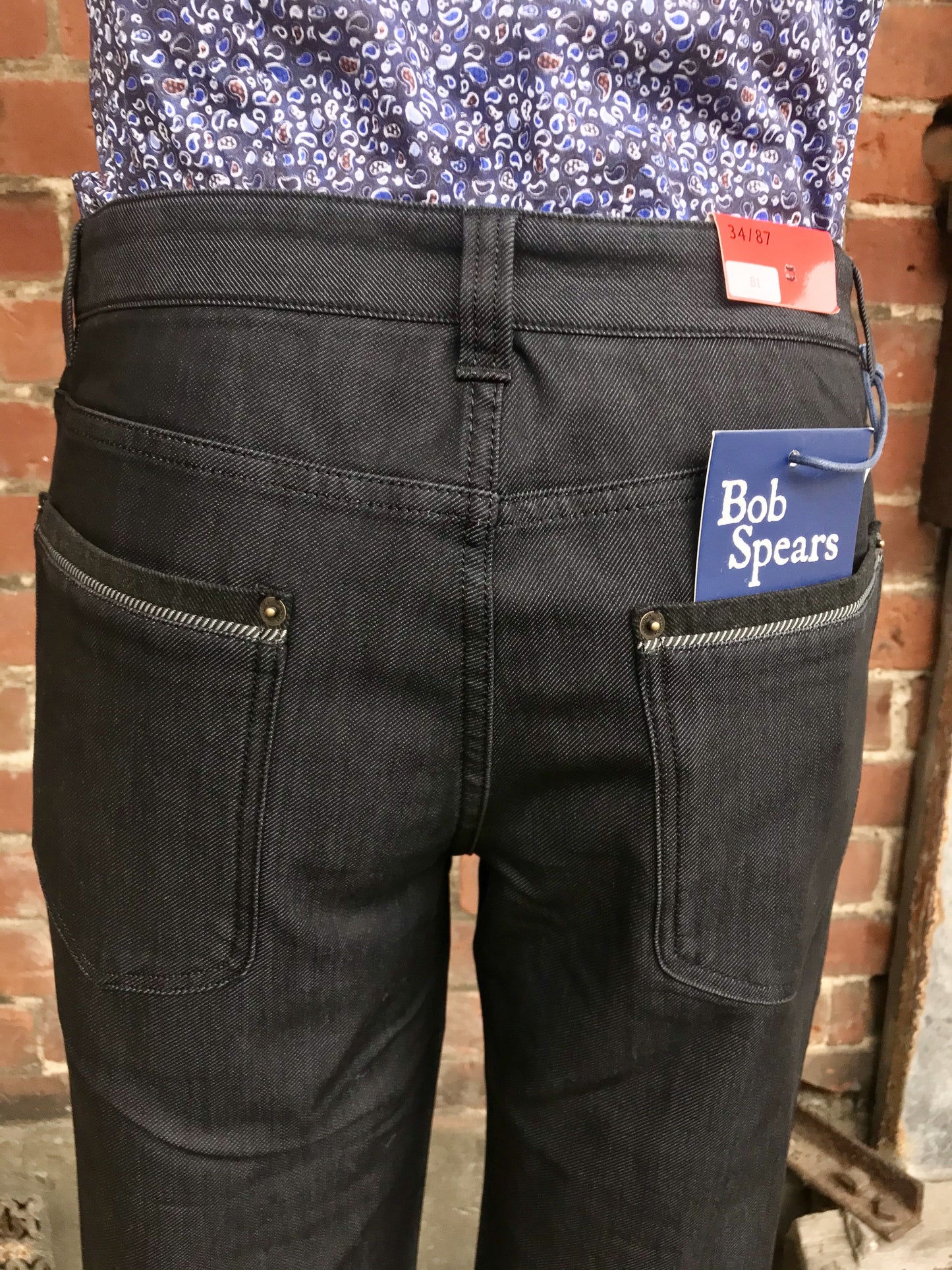 Bob Spears Jeans - B1 Charcoal Denim