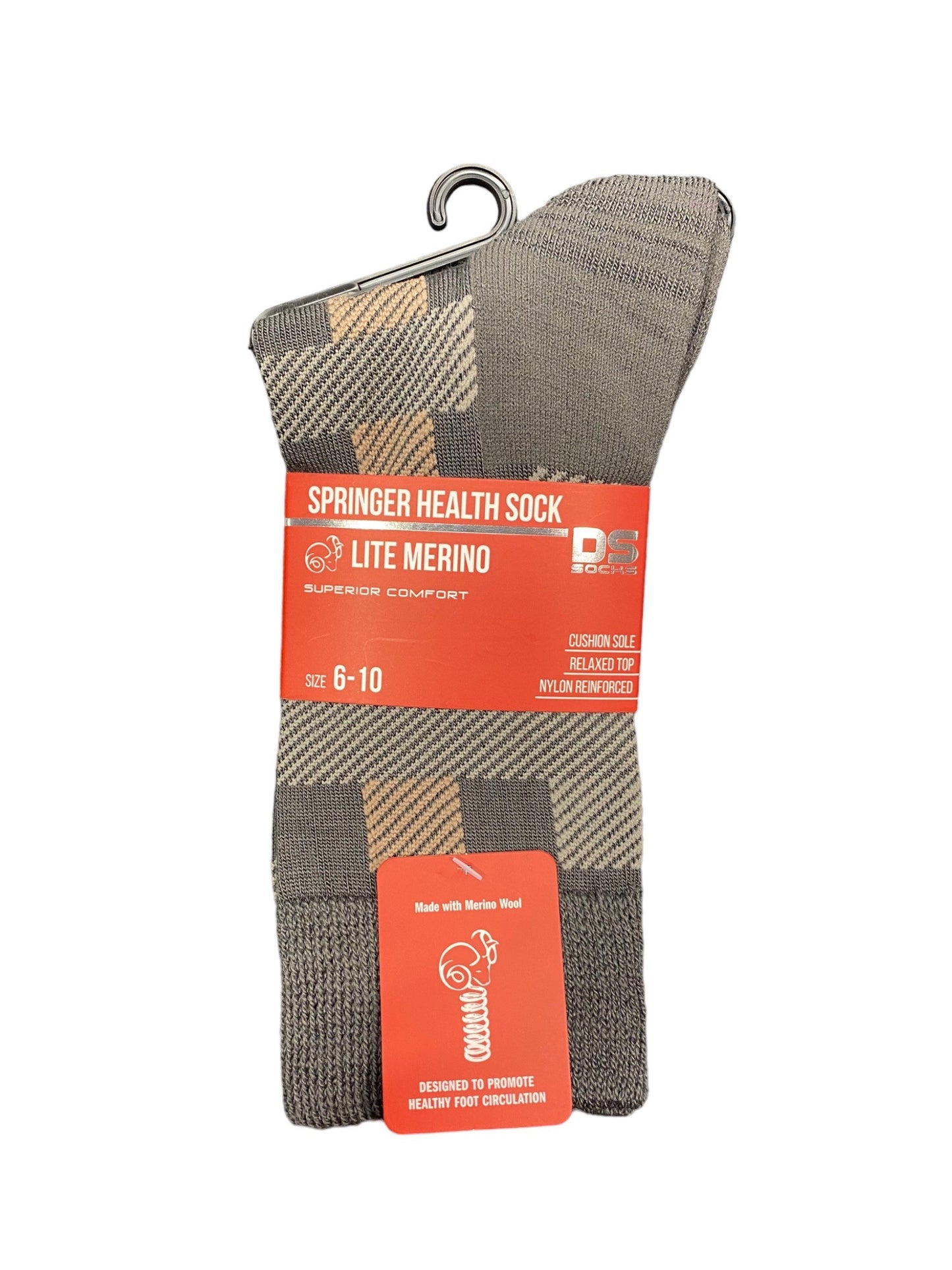 Designer Textiles - Springer Lifestyle Socks - Classic Plaid, Three Colour Options